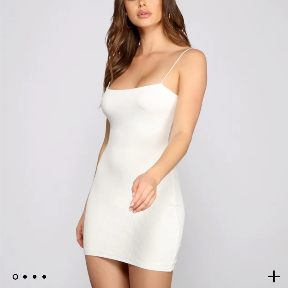 Classic basic mini dress